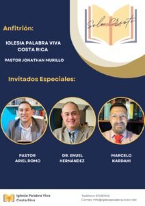 Imagen de un flyer para la conferencia de la iglesia palabra viva costa rica